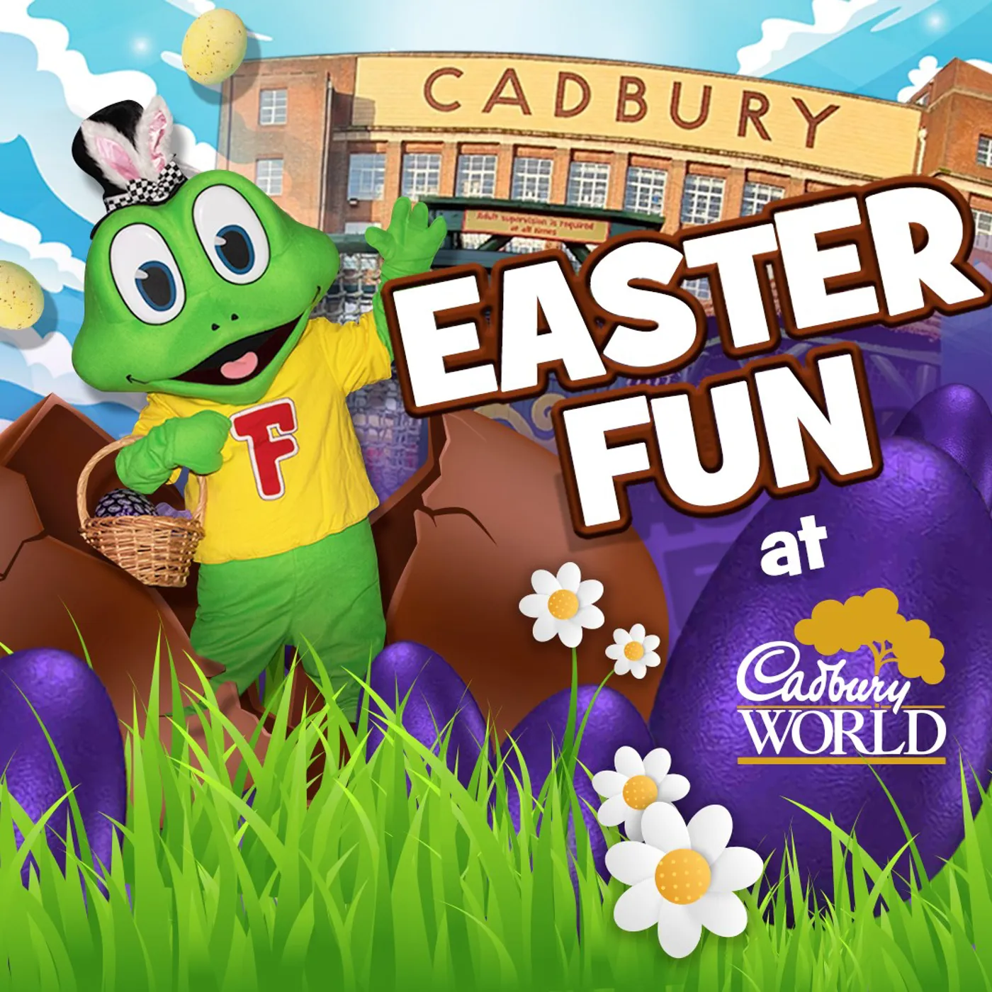 Spring Feaster Show Freddo’s Egg-Cellent Easter Show | Cadbury World