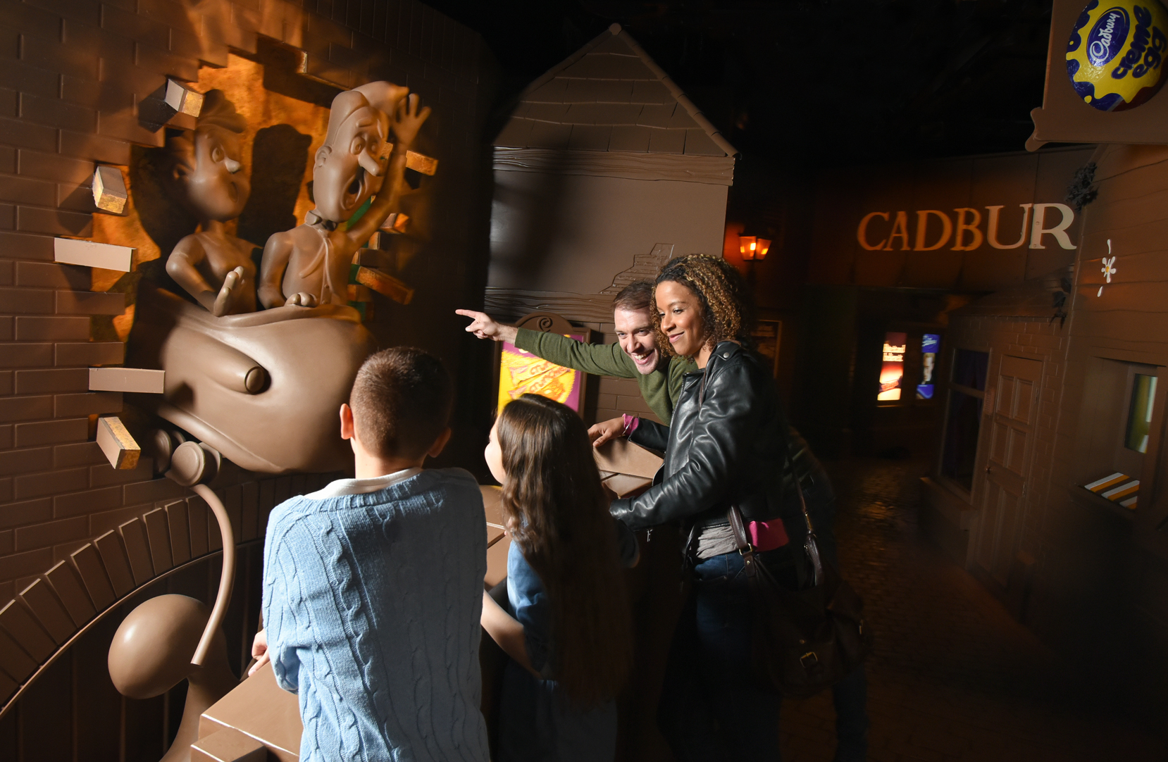 Advertising Avenue at Cadbury World UK