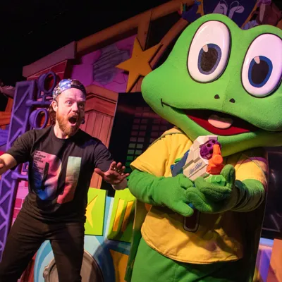 Freddo Character at Cadbury World