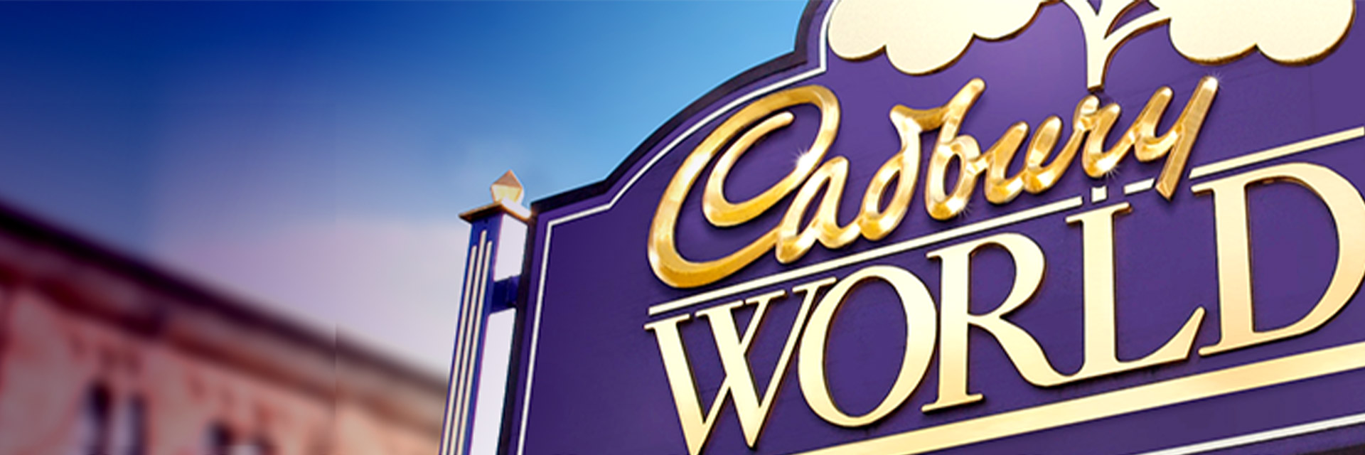Cadbury World 3.1 Banner
